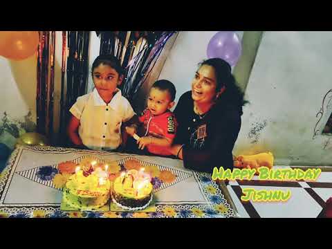 jishnu's 1stBirthday #celebration #enjoying#blessings