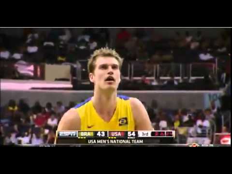 USA Mens Basketball routs Brazil in exhibition July 16 2012 3rd part3