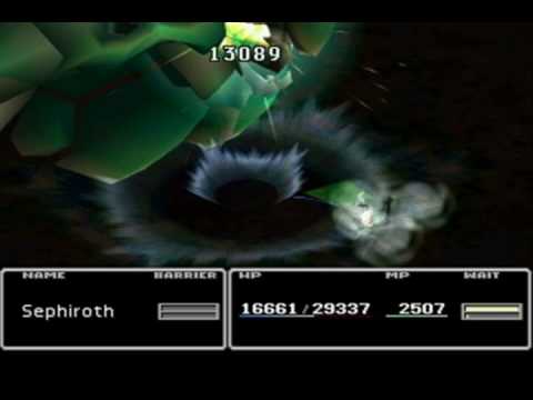 Final Fantasy VII - Sephiroth Vs Emerald Weapon