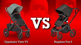 Uppababy Vista V3 VS Bugaboo Fox 5: Mechanics, Comfort, Use