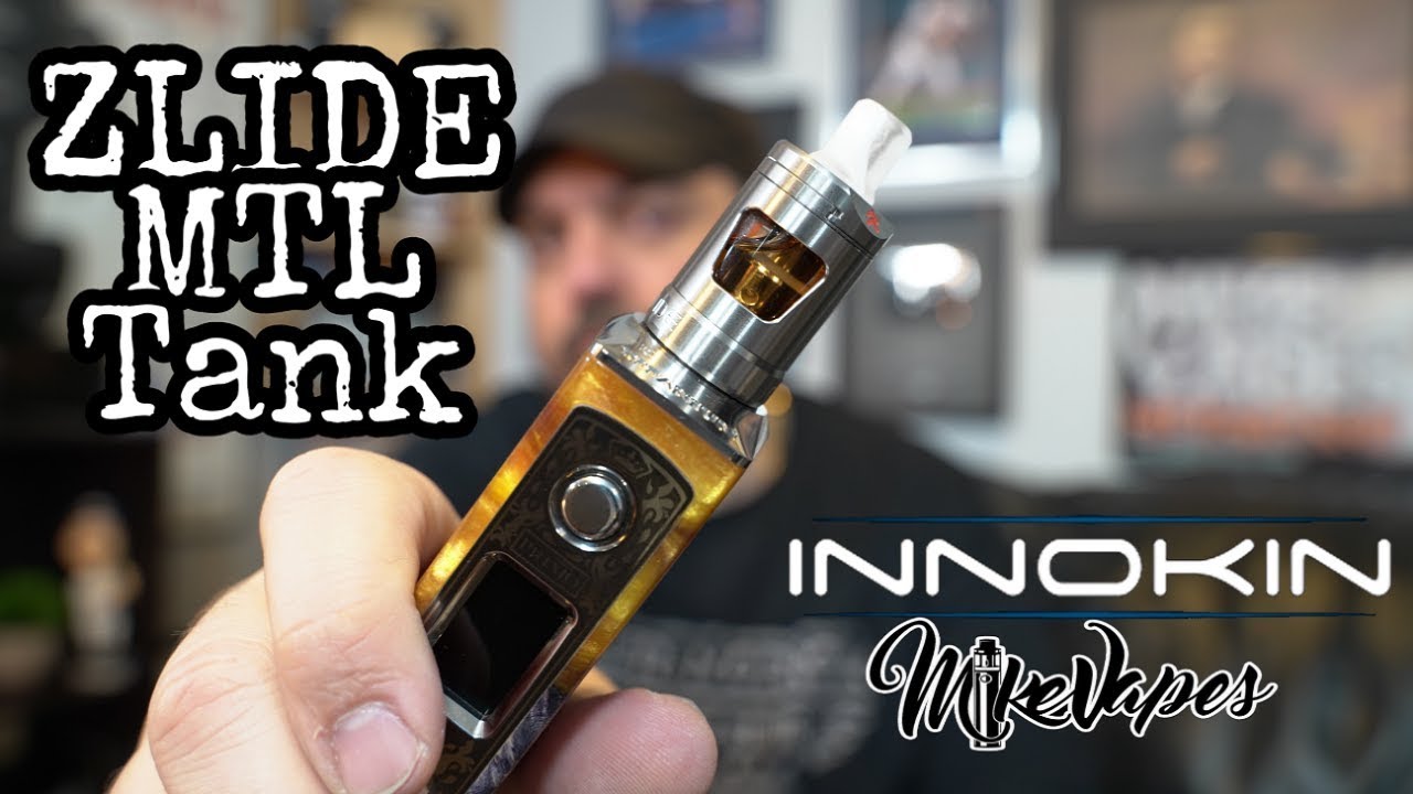 Innokin ZLIDE MTL Tank Vape Kit By PBusardo & Vapin Greek