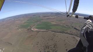trike flying  Watts Landing fly in