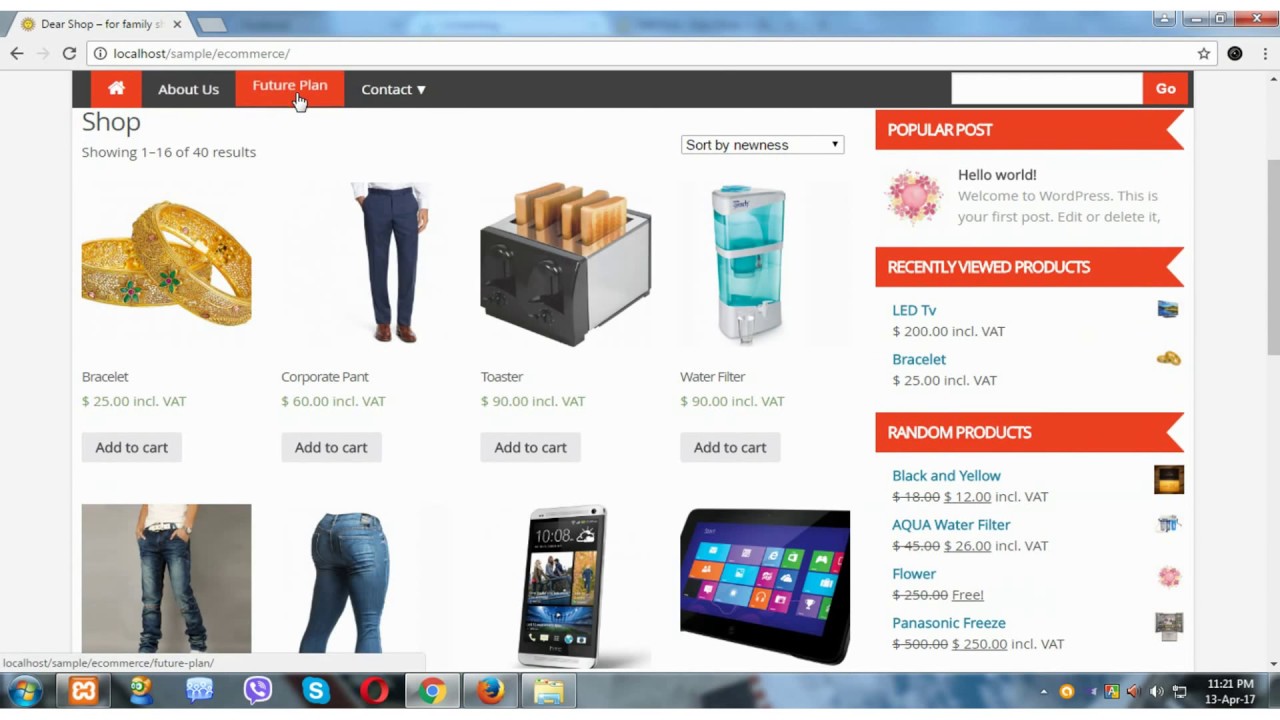 Responsive WordPress Theme for eCommerce, 9