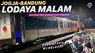 Download lagu JOGJA-BANDUNG PALING LARIS‼️ Ekonomi New Generation KA Lodaya Malam mp3