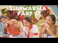 We Had A Shawarma Party With Anne, Solenn, Nico and Erwan