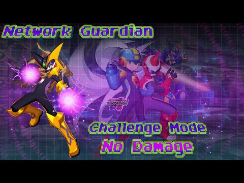 Bass Cross Megaman.EXE | NO DAMAGE| Network Guarding| megamanxdive