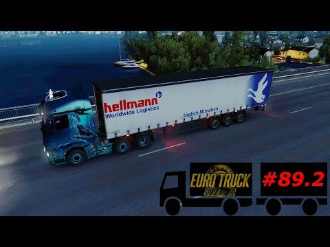 Lets Play - ETS2 #89.2 von Bordeaux nach Irun (E) mit 25t Zubehör für Kühlgeräte