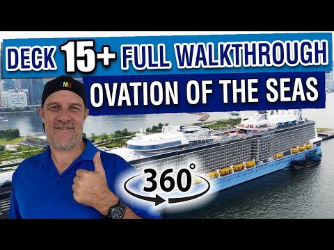 Thumbnail for Unforgettable Views on Decks 15+ | Ovation of the Seas 360°