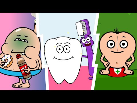 Healthy Habits - Nursery Rhymes - Healthy Meal - Potty Training - Brush your teeth - Kids - Todlers