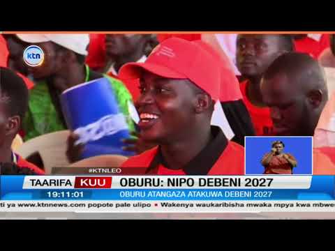 ODM kwenye msukosuko Mpya: Oburu Oginga aashiria kugombea Urais 2027