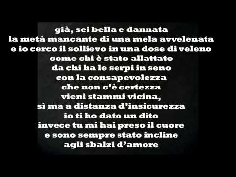 FEDEZ - CIGNO NERO FEAT. FRANCESCA MICHIELIN [TESTO]