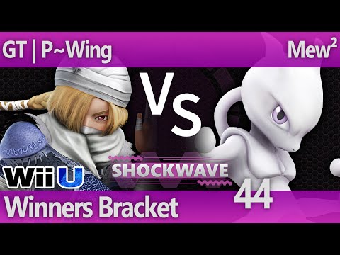 SW 44 Smash 4 - GT | P~Wing (Sheik) vs Mew² (Mewtwo) - Winners Bracket