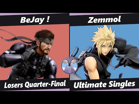 [Vulcan 6] Losers Quarters - BeJay ! (Snake) vs Zemmol (Cloud) - SSBU