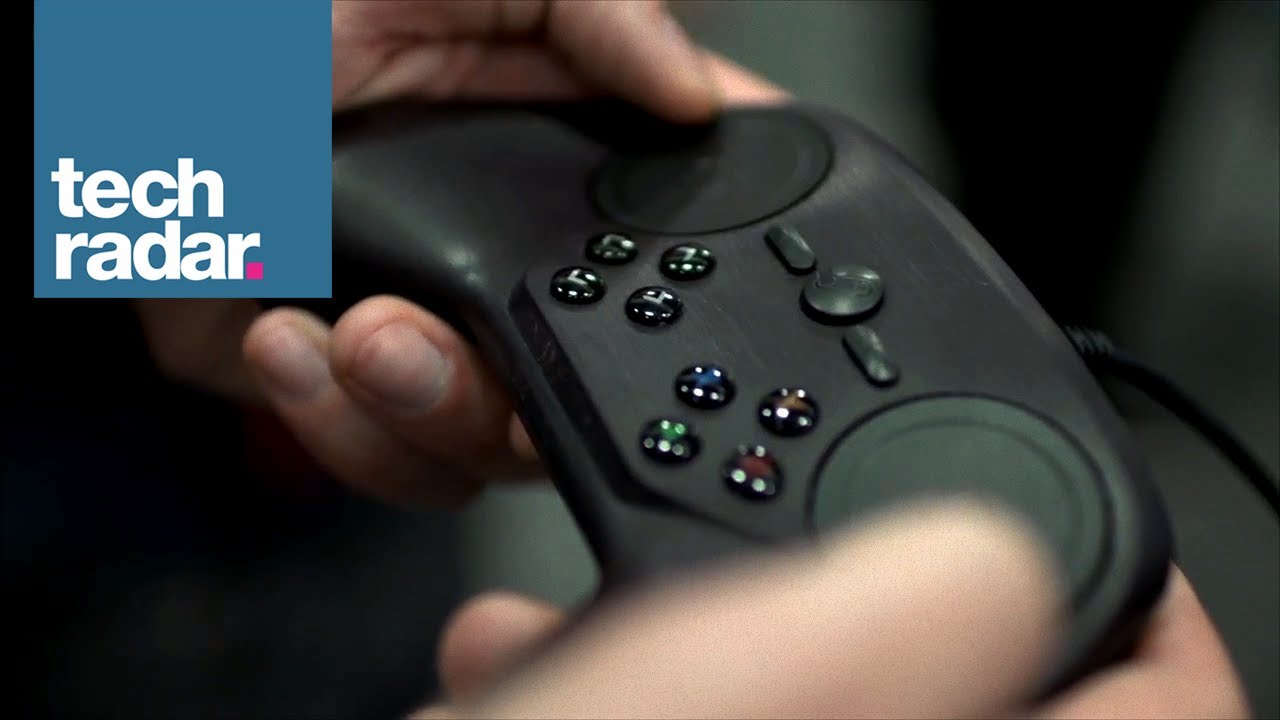 New Valve Steam Controller hands on @ GDC 2014 - YouTube