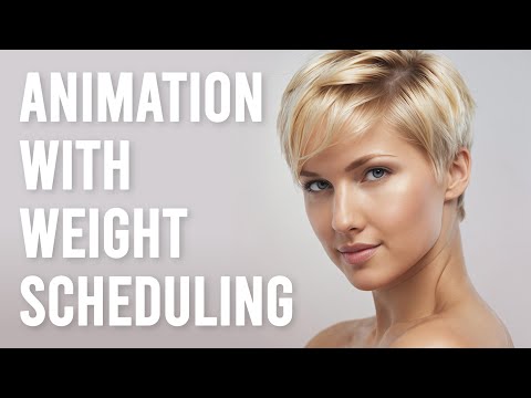 Animation with weight scheduling and IPAdapter