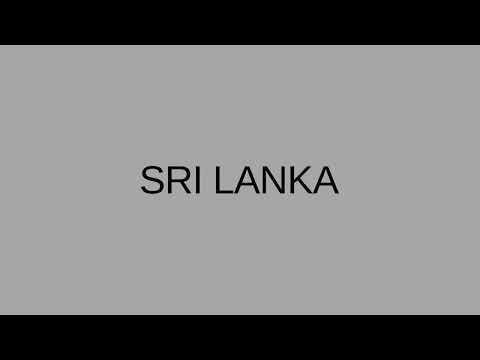 HOW TO PRONOUNCE SRI LANKA