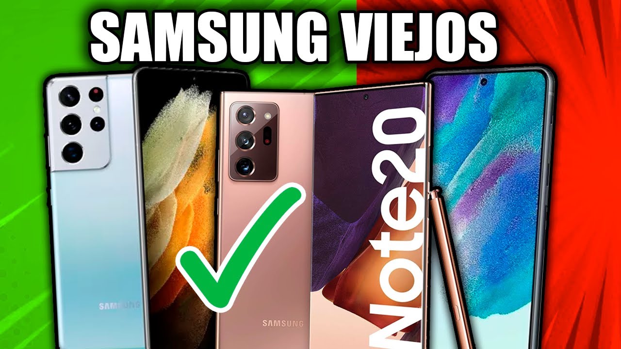 Los 5 MEJORES GAMA ALTA VIEJOS BARATOS de SAMSUNG en 2024
