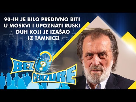 Vuk Drašković - 90-ih je bilo predivno biti u Moskvi i upoznati ruski duh koji je izašao iz tamnice