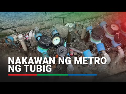 Ilang residente, nawalan ng tubig dahil sa nakawan ng metro sa Antipolo ABS CBN News