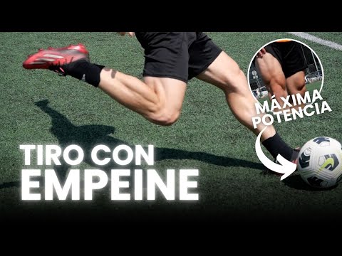 Cómo TIRAR con EMPEINE en Fútbol 💣  CLAVES para DISPARAR con POTENCIA (Como PATEAR mas FUERTE)