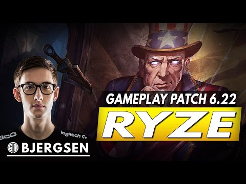 292. TSM Bjergsen RYZE vs VIKTOR MID - November 11th, 2016 - PreSeason 7 Patch 6.22