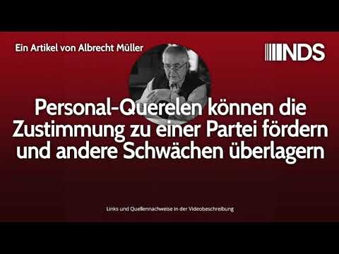 Personal-Querelen können die Zustimmung zu einer Partei fördern und andere Schwächen überlagern