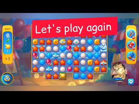 Fishdom 2022, no Boosters,  9677  level  -  прохождение без бустеров,  9677  уровень.