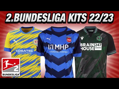 All 2.BUNDESLIGA KITS 2022/23 - HOME & AWAY 🔴