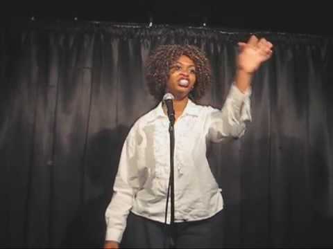 GloZell performs at The Comedy Store in Hollywood Ca. 6/6/09