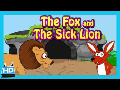 THE  FOX AND THE SICK LION | ALL ENGLISH STORIES