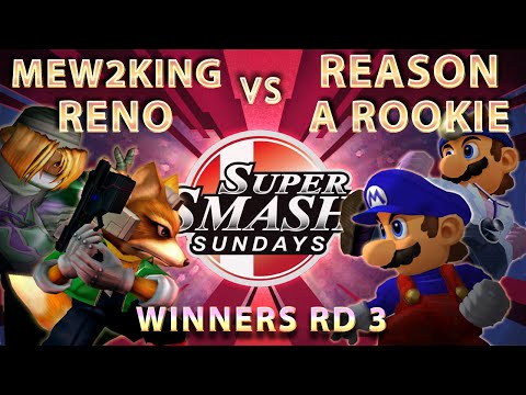 SSS 28 - Mew2King & Reno (Green) Vs. Reason & A Rookie (Blue) - Winners Round 3
