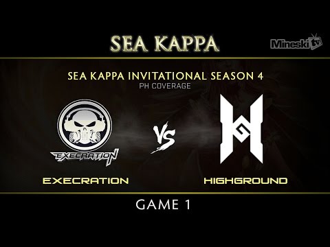 Execration vs HighGround | Game 1 | SEA Kappa Invitational | PH Coverage