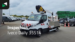IVECO Daily 35S14 Hoogwerker Klubb 11meter werkhoogte Navi Airco Cruis bucket truck for sale - Image 4 | Machineryline UG IVECO Daily 35S14 Hoogwerker Klubb 11meter werkhoogte Navi Airco Cruis bucket truck | Image 4 - Machineryline