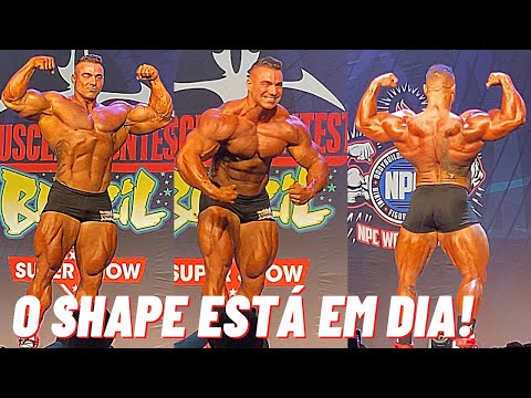 RAFAEL BRANDÃO MOSTRA SEU SHAPE RUMO AO OLYMPIA
