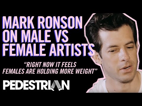 Mark Ronson Reckons Female Artists Are Putting Blokes To Shame | PEDESTRIAN.TV