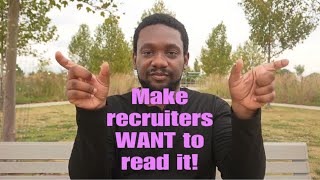 The Perfect Resume Format