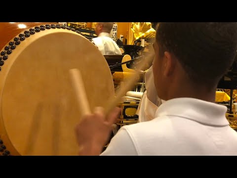 Taiko Drum & Buddhist Bell Ringing