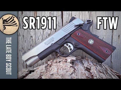 "That's a Good .45!" Ruger SR1911 Lightweight Commander