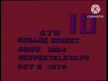 Sesame Street Show 1384 Tape Slate 1979