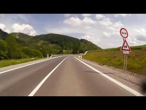 Slovakia, Route 72 Brezno - Tisovec (Szlovákia, 72-es út, a hegy másik oldala)