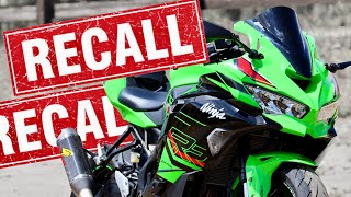 2023 Kawasaki ZX4RR RECALL!