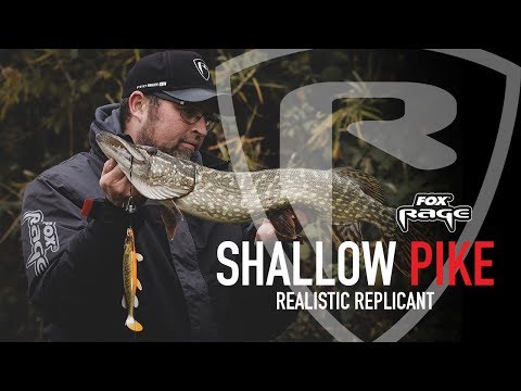 Fox Rage Replicant Pike Shallow Lure Wounded Pike