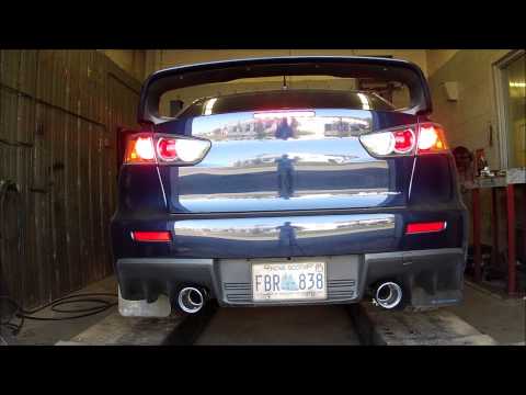 Invidia Q300 Exhaust install Mitsubishi Lancer Evolution X