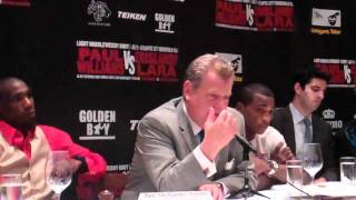Paul Williams - Erislandy Lara NYC Press Conference (1/3)