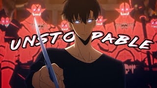 Download lagu Sung JinWoo vs Kargalgan「Solo Leveling 2 AMV」UNSTOPPABLE 4K mp3