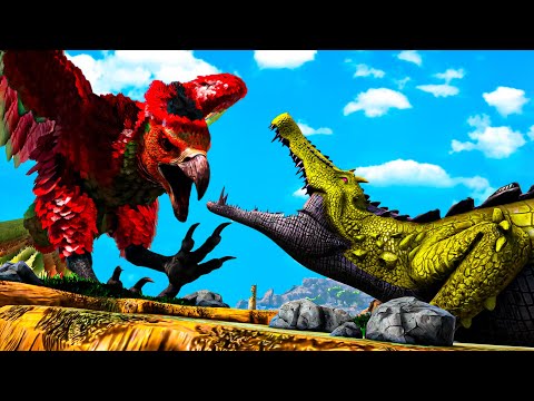 ME TORNEI UM ARGENTAVIS BRASILEIRO POR 1 DIA!! ARK SURVIVAL