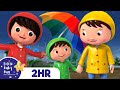 Play In The Rain Song 2 HOURS Of Nursery Rhymes And Kids Songs Little Baby Bum