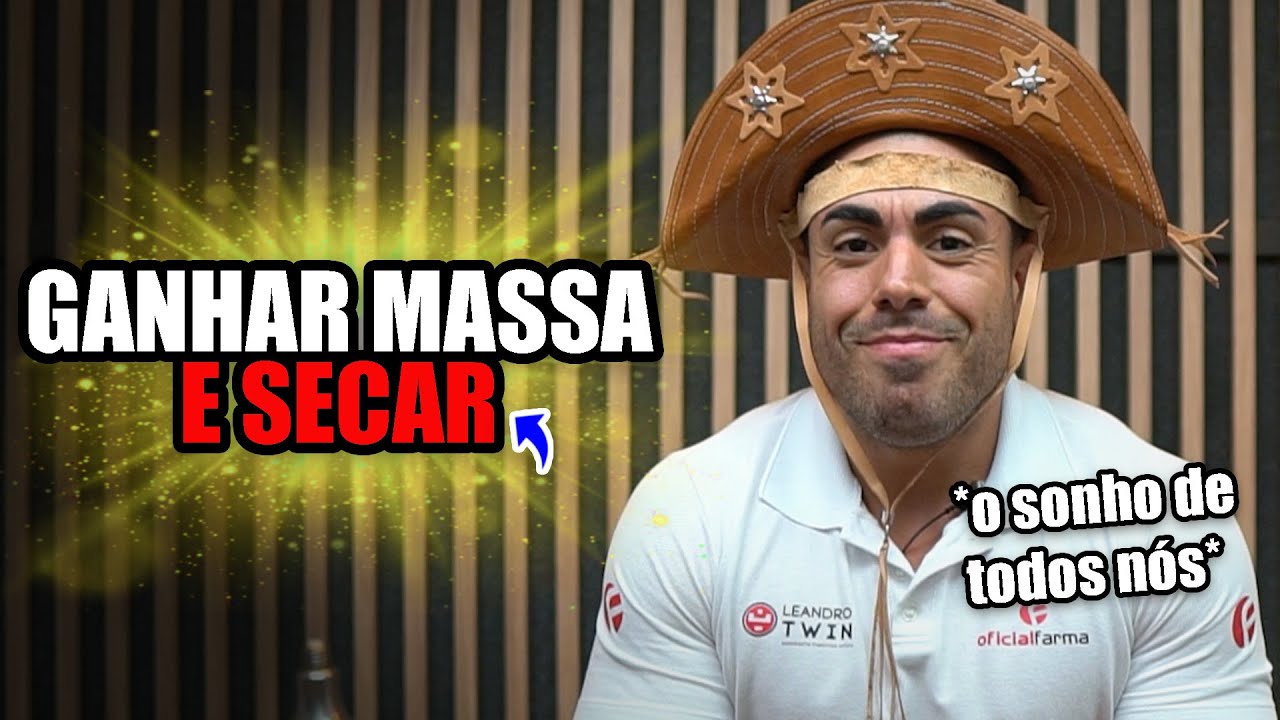 Como ganhar massa muscular e secar ao mesmo tempo