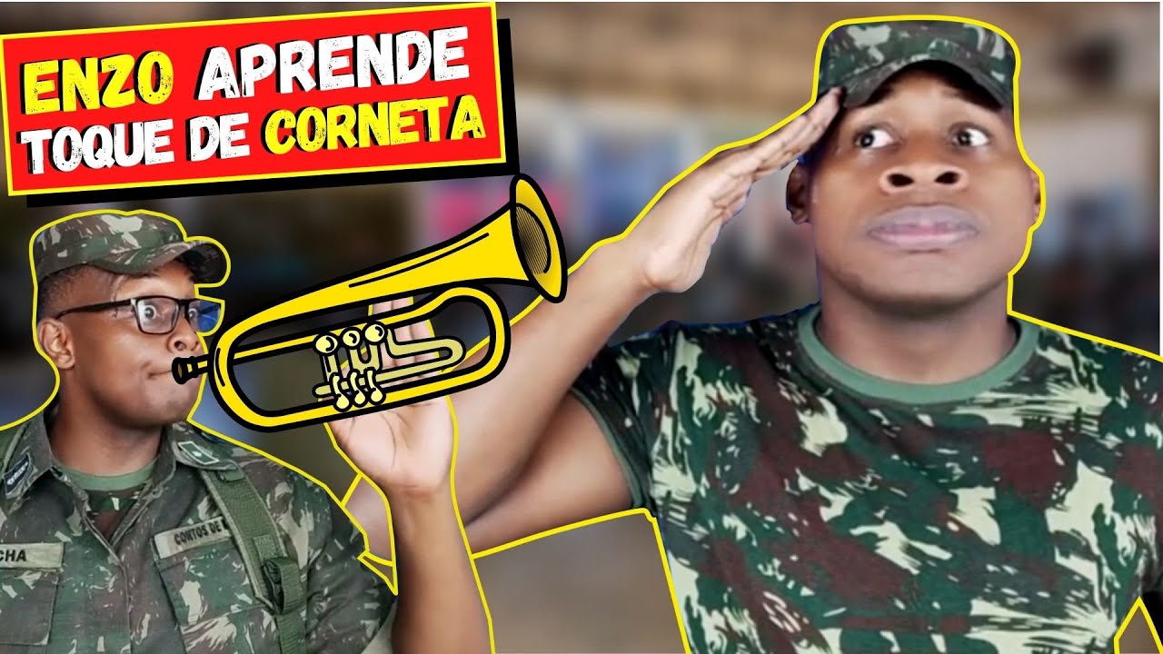 Enzo Aprende Toque De Corneta (Contos De Milico)