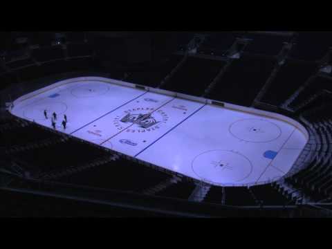 LA Kings ice preparation for 2011-12 NHL season
